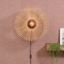 GOOD&MOJO Wandlampen|Wandlamp Bromo Bamboe