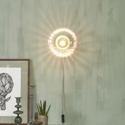 it's about RoMi Wandlampen|Wandlamp Brussels Glas, 28cm