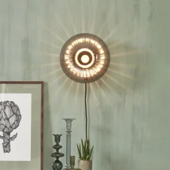 it's about RoMi Wandlampen|Wandlamp Brussels Glas, 28cm