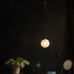 Dutchbone Wandlampen|Wandlamp Bulan 76cm Zwart