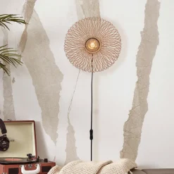 GOOD&MOJO Wandlampen|Wandlamp Cango Bamboe, 40cm