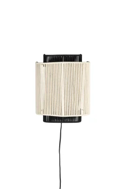 Dutchbone Wandlampen|Wandlamp Elon Katoen
