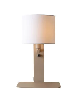 it's about RoMi Wandlampen|Wandlamp Florence Met plankje en USB, kleur Zand
