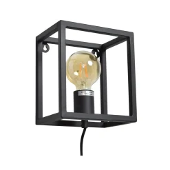Urban Interiors Wandlampen|Wandlamp Frame kleur Mat Zwart