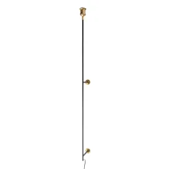 Rivièra Maison Wandlampen|Wandlamp Hoxton 135cm Zwart