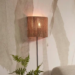 GOOD&MOJO Wandlampen|Wandlamp Iguazu Jute, kleur Naturel