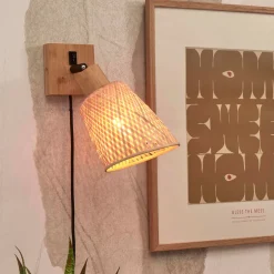 GOOD&MOJO Wandlampen|Wandlamp Java Bamboe