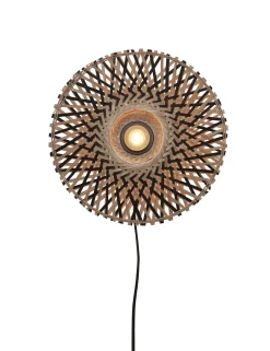 GOOD&MOJO Wandlampen|Wandlamp Kalimantan Bamboe, 30cm