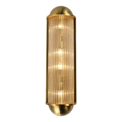 Richmond Interiors Wandlampen|Wandlamp Leeza 80cm, kleur Brushed gold