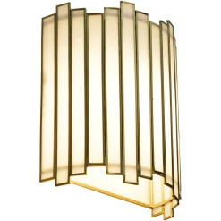 Richmond Interiors Wandlampen|Wandlamp Lima kleur Brass Antique Antique Brass