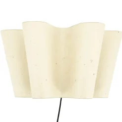 By-Boo Wandlampen|Wandlamp Meander Handgemaakt papier Natuurlijk