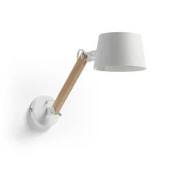 Kave Home Wandlampen|Wandlamp Muse Wit