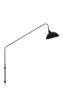 vtwonen Wandlampen|Wandlamp Orion, mat zwart