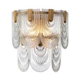 Richmond Interiors Wandlampen|Wandlamp Sem Glas, kleur Goud