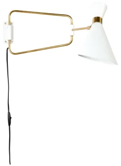 Zuiver Wandlampen|Wandlamp Shady Wit