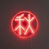 Dutchbone Wandlampen|Wandlamp Sya Autumn Neon