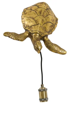 Light & Living Wandlampen|Wandlamp Turtle kleur Brons
