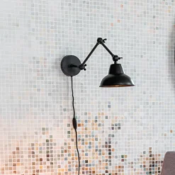 ZILT Wandlampen|Wandlamp Vardon Zwart