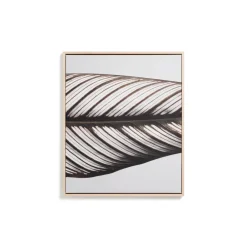 Kave Home Wandpanelen|Wandpaneel Foliae Bladmotief, 62 x 52cm Meerkleurig