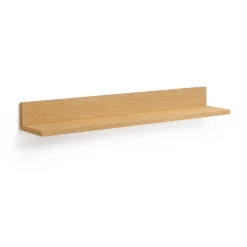 Kave Home Wandrekjes & Wandplanken|Wandplank Abilen Eiken, kleur Naturel