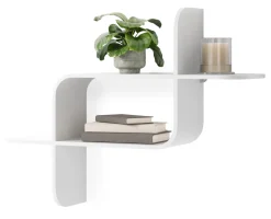 Umbra Wandrekjes & Wandplanken|Wandplank Montage 48 x 64cm Wit