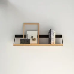 Ethnicraft Wandrekjes & Wandplanken|Wandplank Ribbon Eikenhout, 70cm