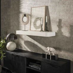LifestyleFurn Wandrekjes & Wandplanken|Wandplank Tocara Marmercomposiet Marmer composiet