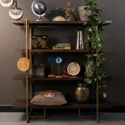 Dutchbone Wandrekken & Wandkasten|Wandrek Class Hout, 146 x 140cm