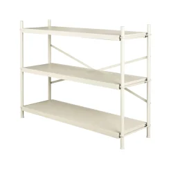 Dutchbone Wandrekken & Wandkasten|Wandrek Iron 96 x 126cm, kleur Beige