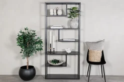 Nohr Wandrekken & Wandkasten|Wandrek Keonte 190 x 85cm, kleur Zwart