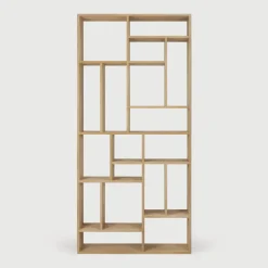 Ethnicraft Wandrekken & Wandkasten|Wandrek M Eikenhout, 219 x 104cm