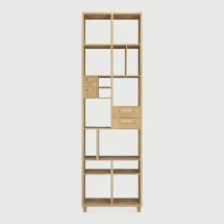 Ethnicraft Wandrekken & Wandkasten|Wandrek Pirouette Geolied Eikenhout, 200 x 60cm