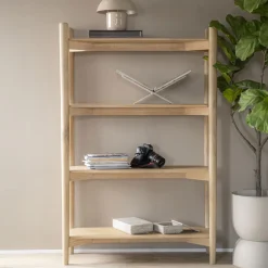 Eleonora Wandrekken & Wandkasten|Wandrek Selbu Eiken, 170 x 110cm Naturel