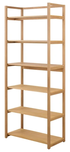 Bendt Wandrekken & Wandkasten|Wandrek Sharia Eiken, 200 x 80cm Naturel