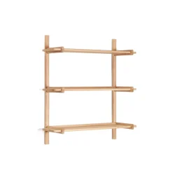 Kave Home Wandrekjes & Wandplanken|Wandrek Sitra Eikenhout, 98cm hoog