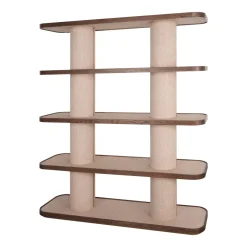 Richmond Interiors Wandrekken & Wandkasten|Wandrek Willox Linnen en eiken Bruin