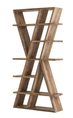 MUST Living Wandrekken & Wandkasten|Wandrek Zorro Teakhout, 200 x 100cm