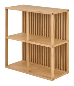Bendt Wandrekken & Wandkasten|Wandrekje Truong Eikenfineer, 69 x 67cm Naturel