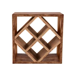 Artistiq Living Wijnkasten & Wijnrekken|Wijnrek Aeden Mangohout, Voor 8 flessen