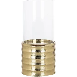 Richmond Interiors Kaarshouders & Windlichten|Windlicht Bodil Goud