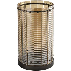 Richmond Interiors Kaarshouders & Windlichten|Windlicht Crane 40cm, kleur Bruin