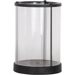 Richmond Interiors Kaarshouders & Windlichten|Windlicht Dayene kleur Zwart