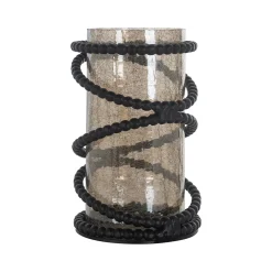 Richmond Interiors Kaarshouders & Windlichten|Windlicht Edison Glas, 31cm hoog