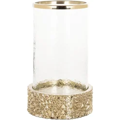 Richmond Interiors Kaarshouders & Windlichten|Windlicht Jailey 33cm, kleur Goud
