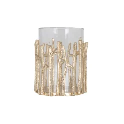 Richmond Interiors Kaarshouders & Windlichten|Windlicht Loretta kleur Goud