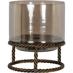 Richmond Interiors Kaarshouders & Windlichten|Windlicht Ropia Goud