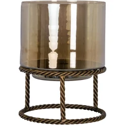 Richmond Interiors Kaarshouders & Windlichten|Windlicht Ropia Goud