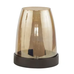 Richmond Interiors Kaarshouders & Windlichten|Windlicht Skye 35cm, kleur Walnut Walnoot