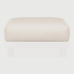 Ethnicraft Tuinkussens|Zitkussen Monocle t.b.v. Outdoor Hocker Monocle, kleur Wit