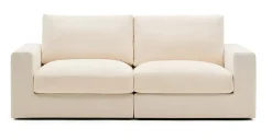 Kave Home Rechte Bank|3-zits Bank Alea kleur Ecru